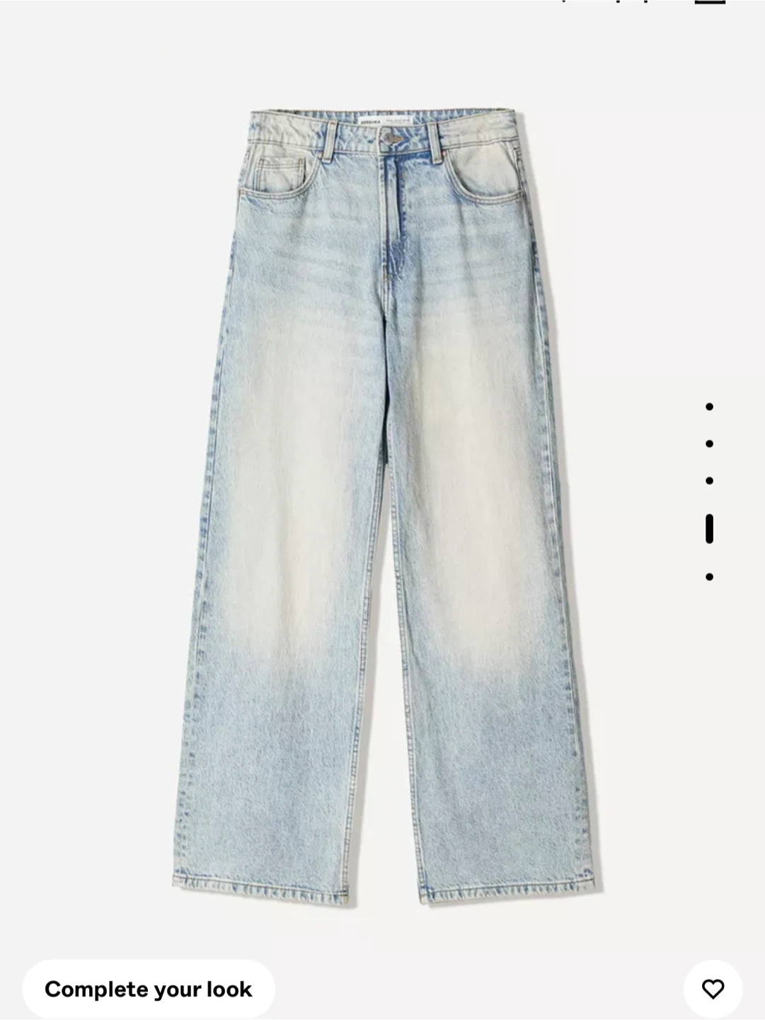 Bershka Baggy Jeans - Light Blue US 8 - photo 4