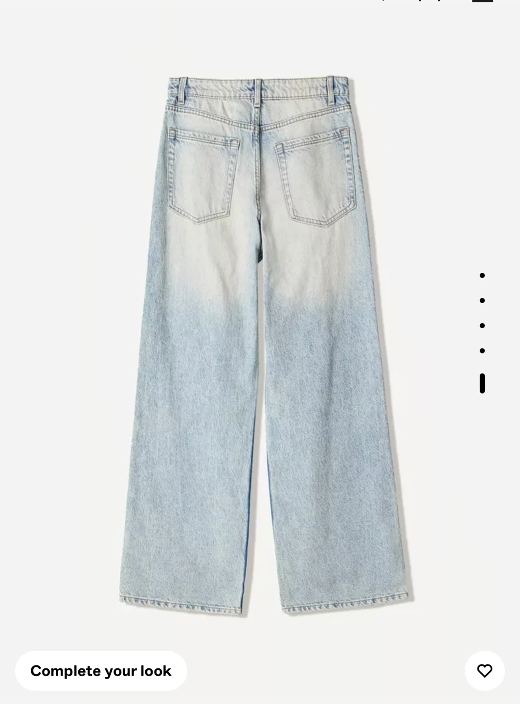 Bershka Baggy Jeans - Light Blue US 8 - photo 5