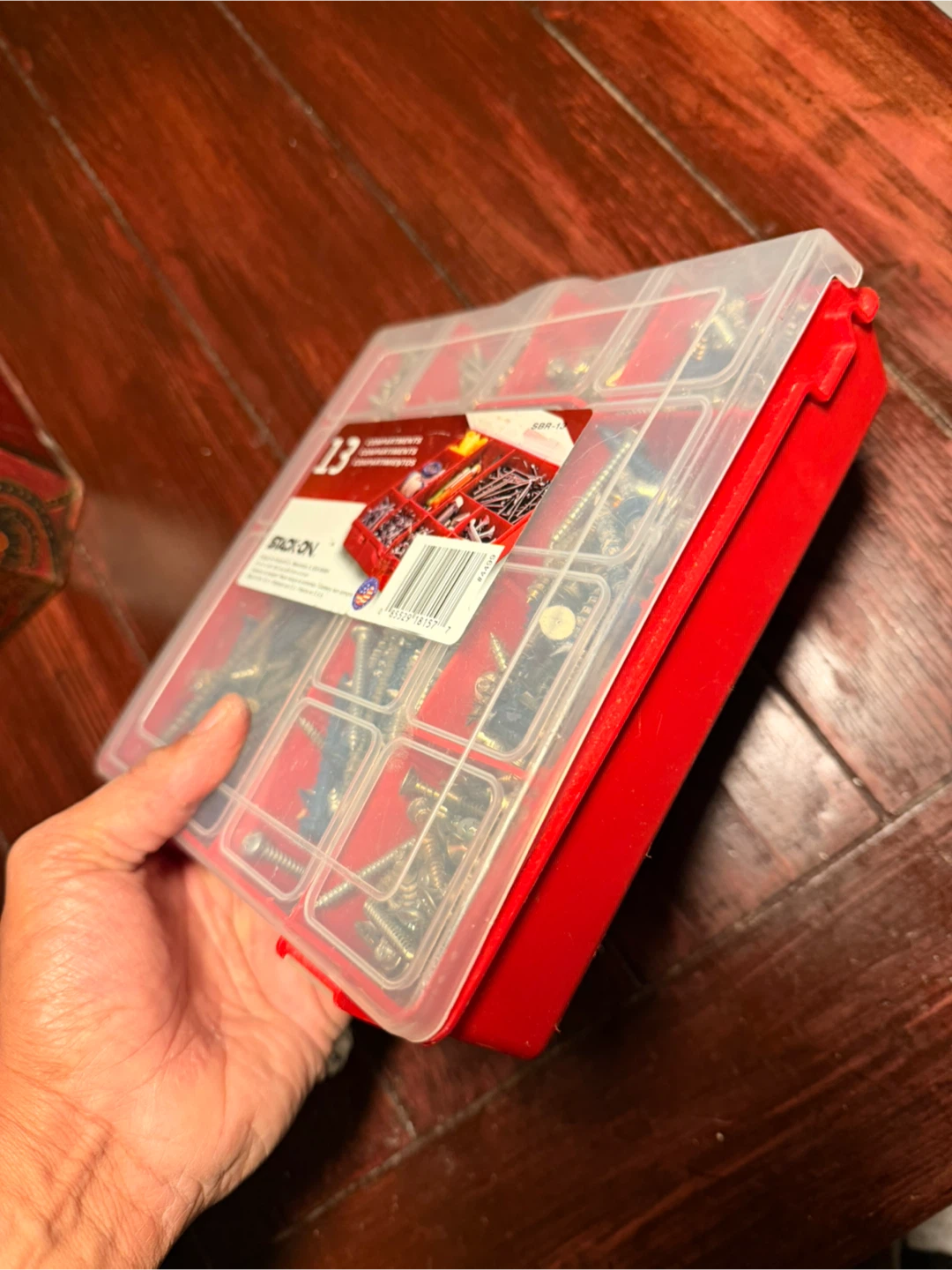 Stack-On 13 Compartment Organizer with Assorted Screws - photo 3