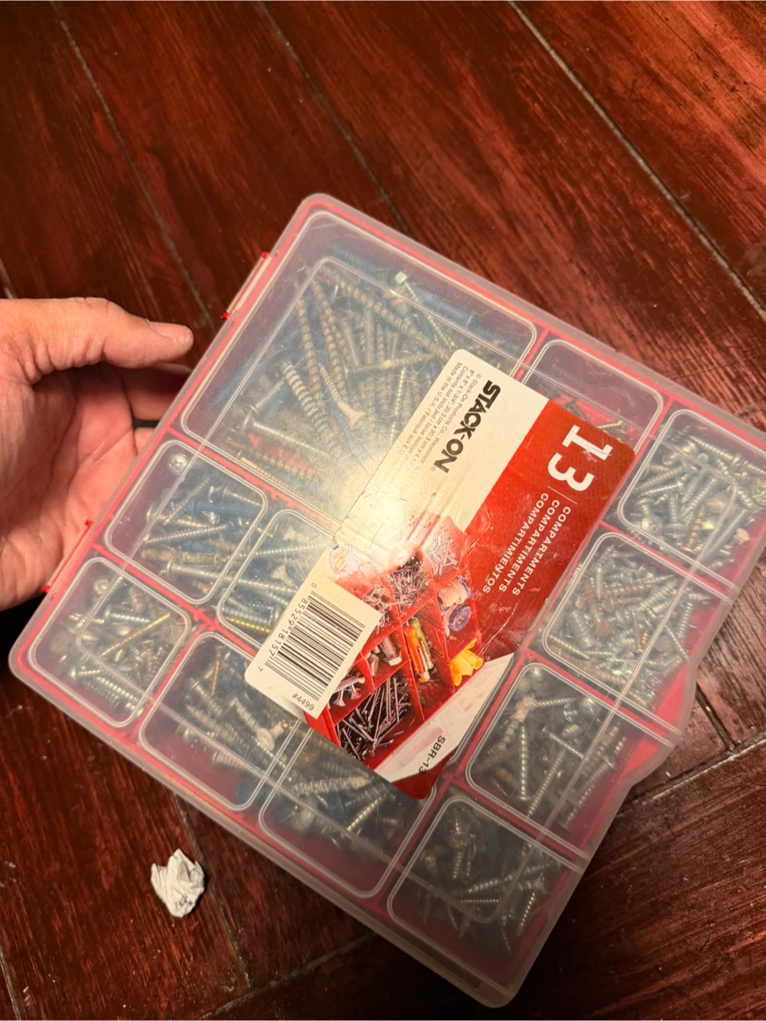 Stack-On 13 Compartment Organizer with Assorted Screws - photo 2
