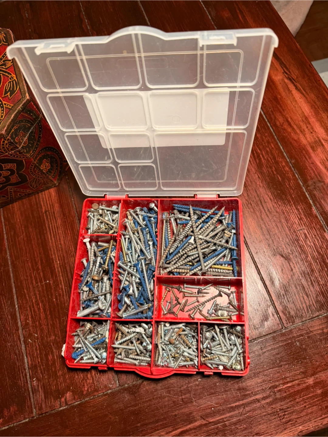 Stack-On 13 Compartment Organizer with Assorted Screws