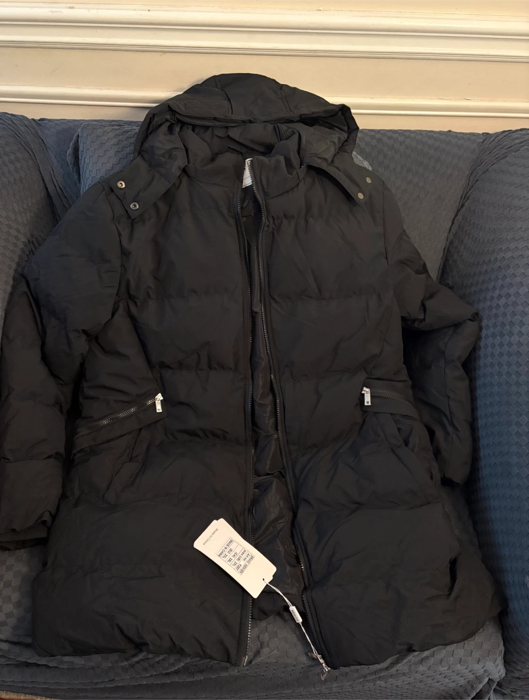 Women’s winter Coat - Black - 2XL 🏆