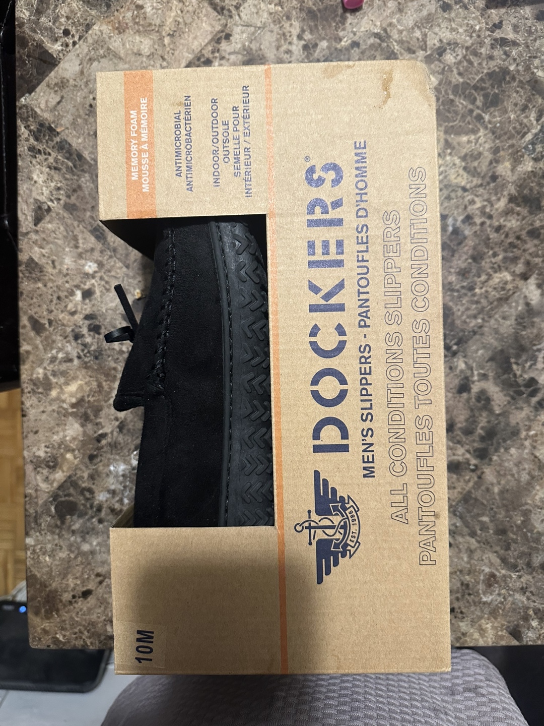 Dockers Men's All Conditions Slippers - Size 10M Black - photo 2