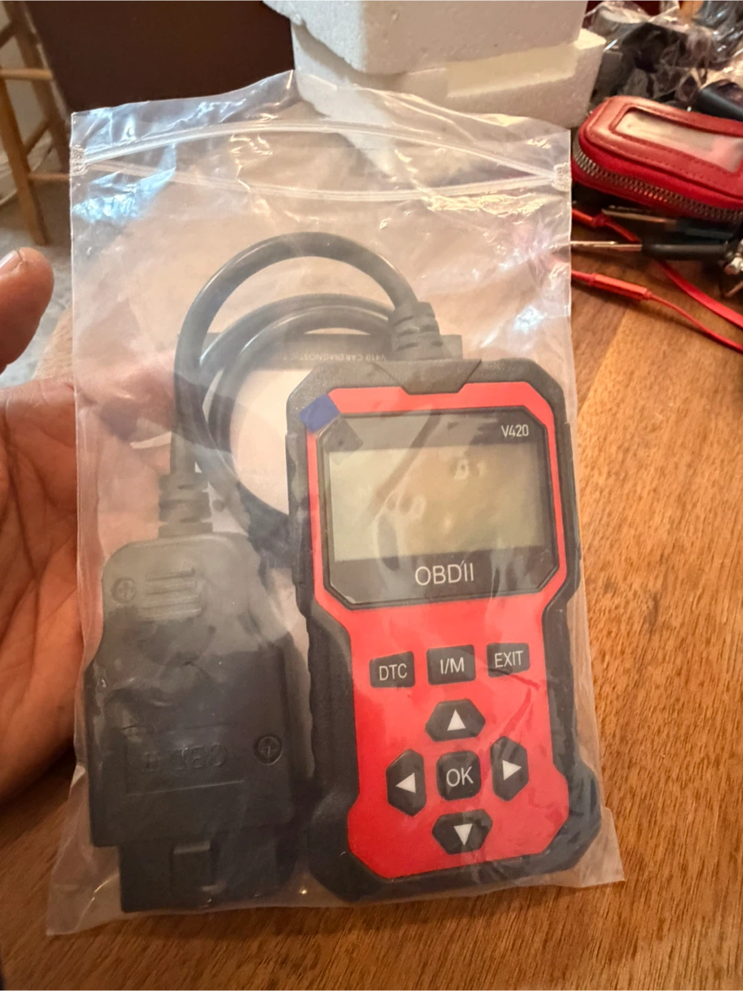 V420 OBDII Car Diagnostic Tool - photo 5