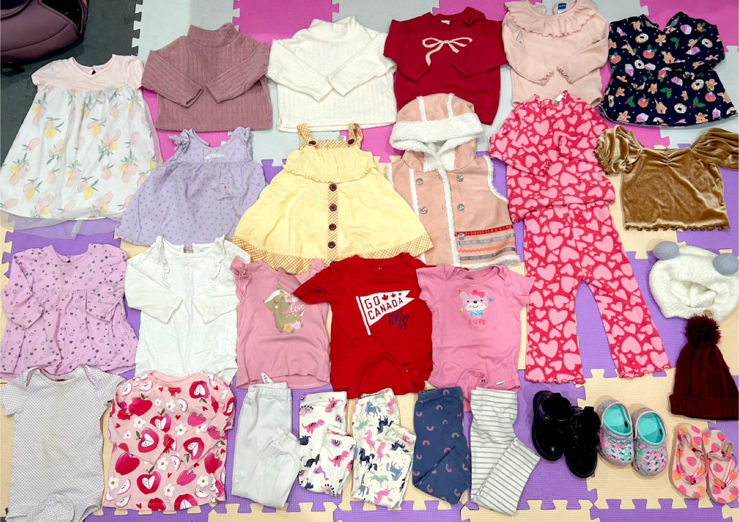 Bundle of 18-24months / 2T clothes & Shoes