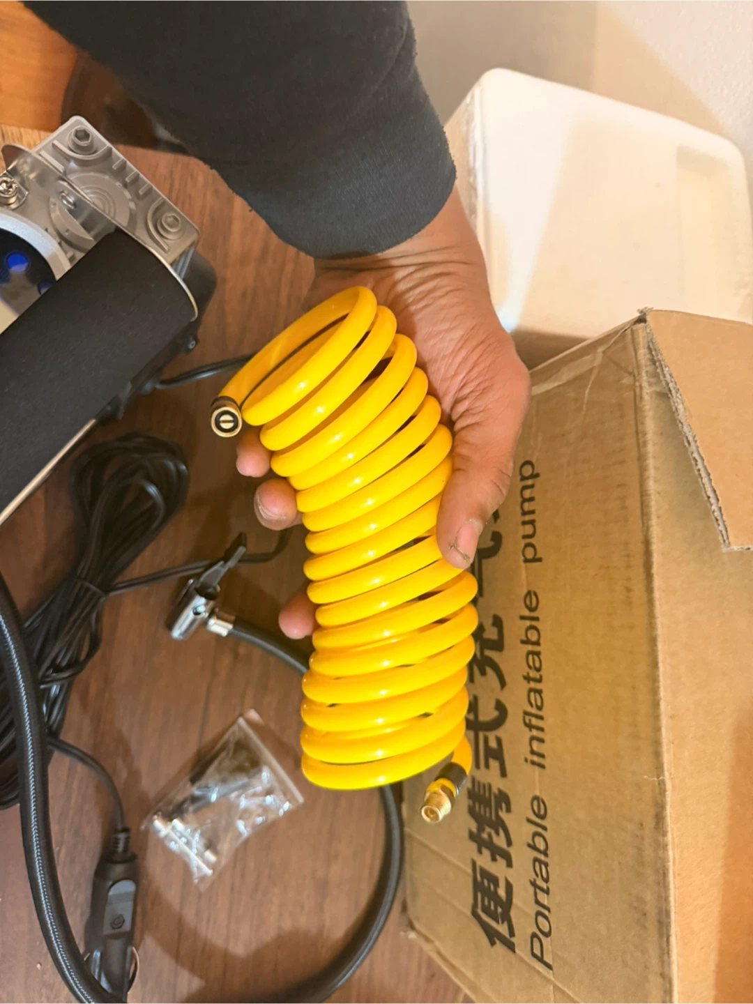 Portable Inflatable Pump with Digital Display - photo 5
