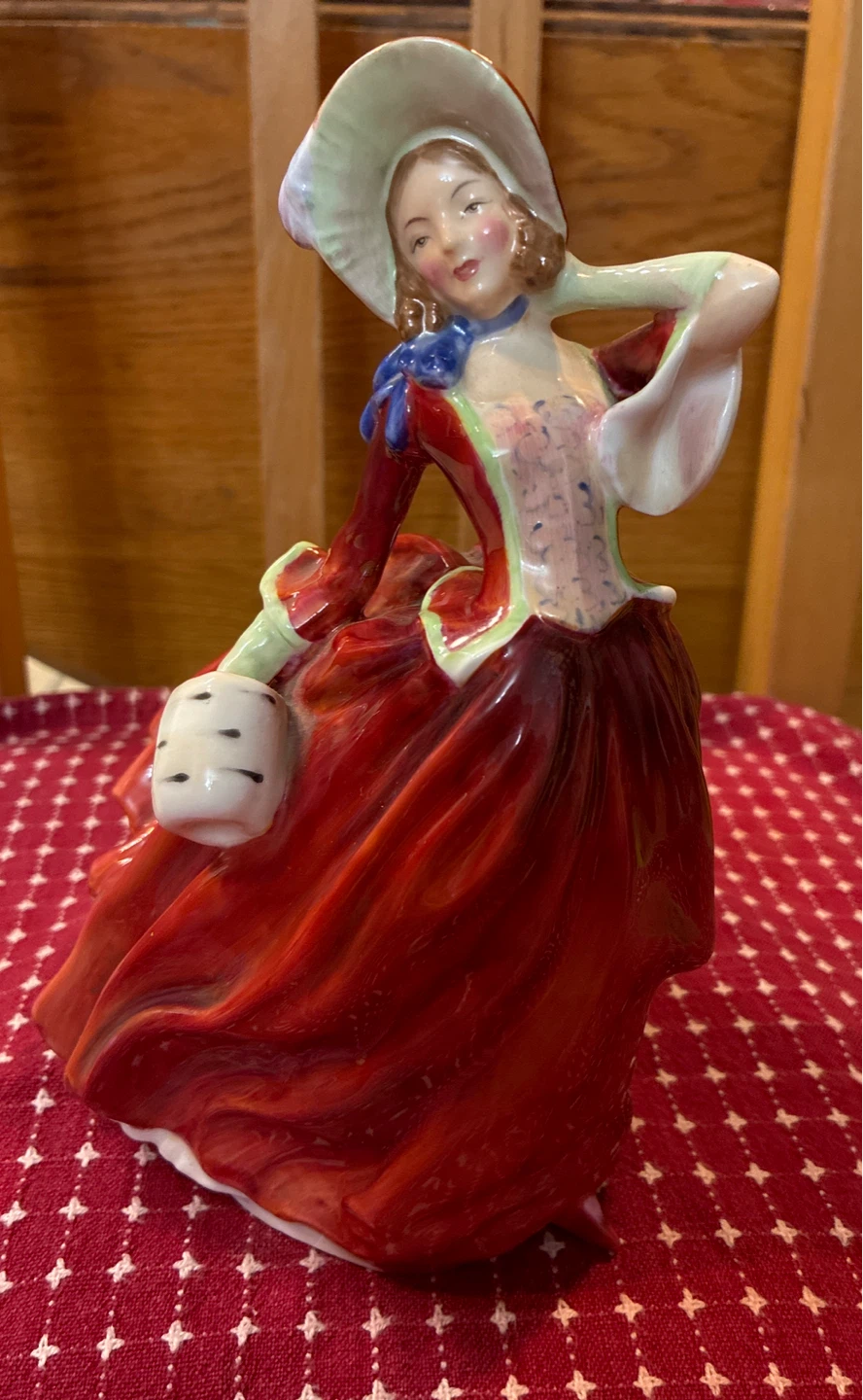 Vintage Royal Doulton “Autumn Breezes” China Figurine