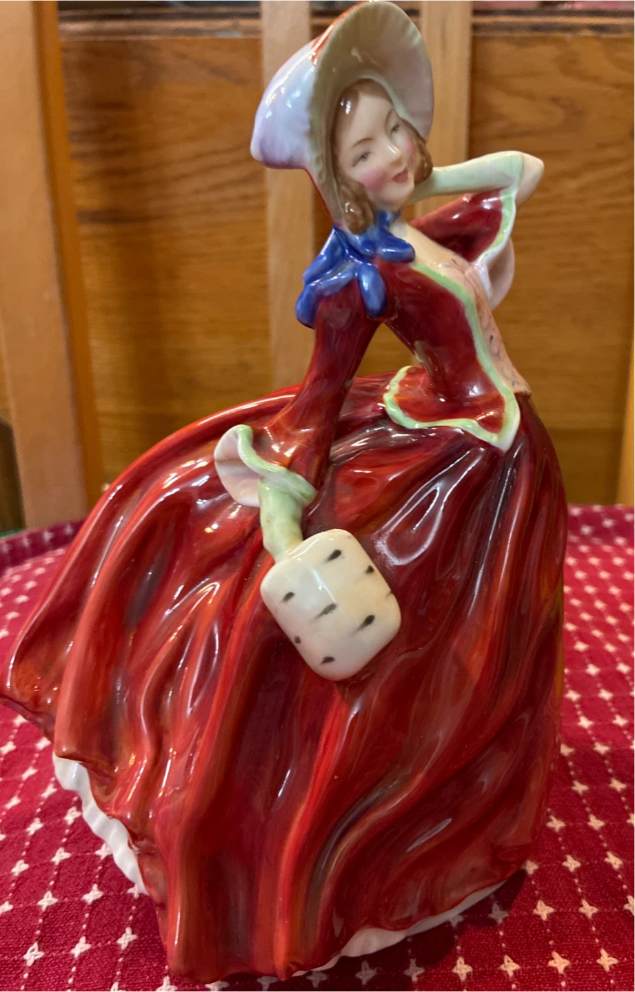 Vintage Royal Doulton “Autumn Breezes” China Figurine - photo 2
