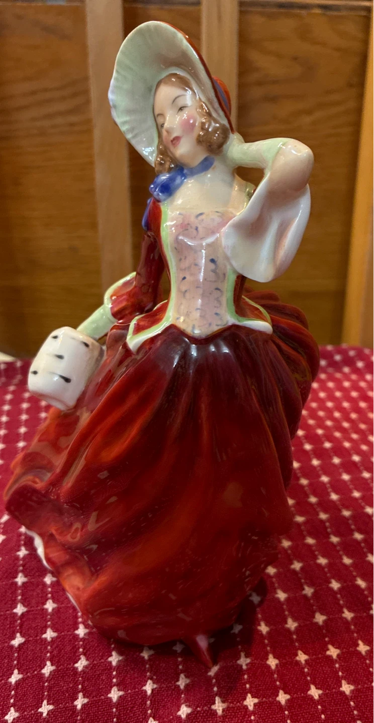Vintage Royal Doulton “Autumn Breezes” China Figurine - photo 5