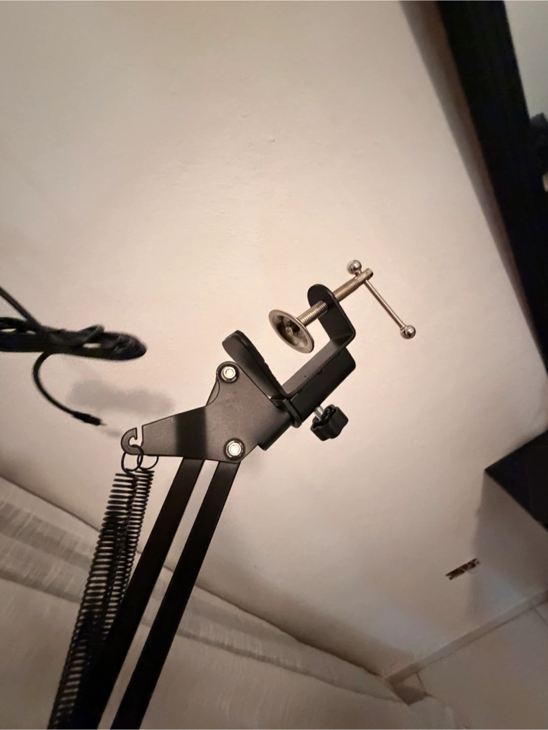Adjustable Microphone Boom Arm Stand with Microphone - photo 5