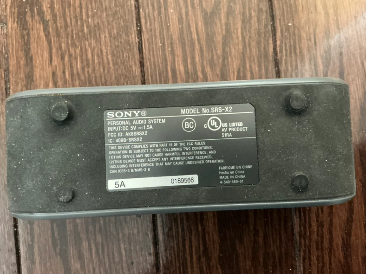 Sony SRS-X2 Bluetooth Speaker - photo 5