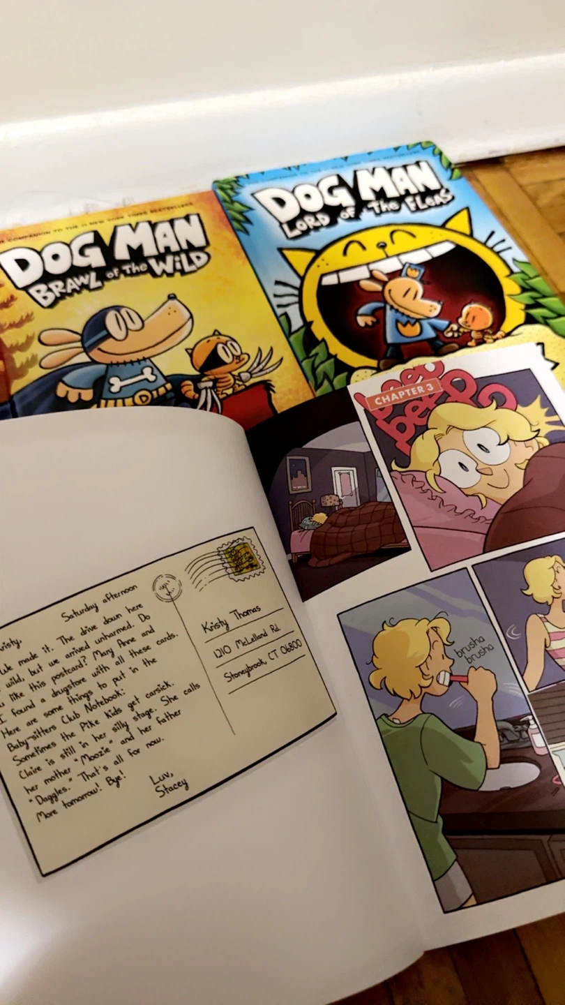 Dog Man and Baby-Sitters Club Graphic Novels - photo 2