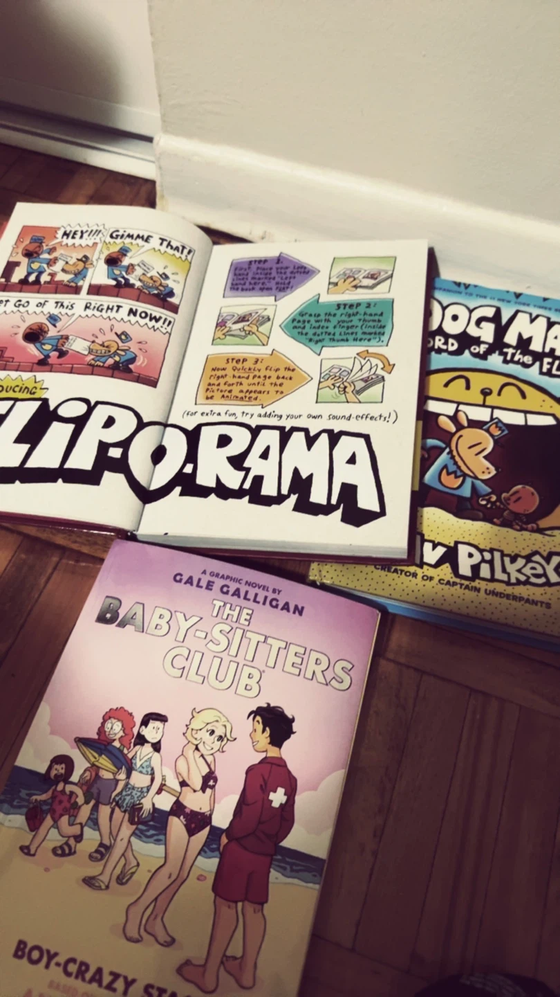 Dog Man and Baby-Sitters Club Graphic Novels - photo 3