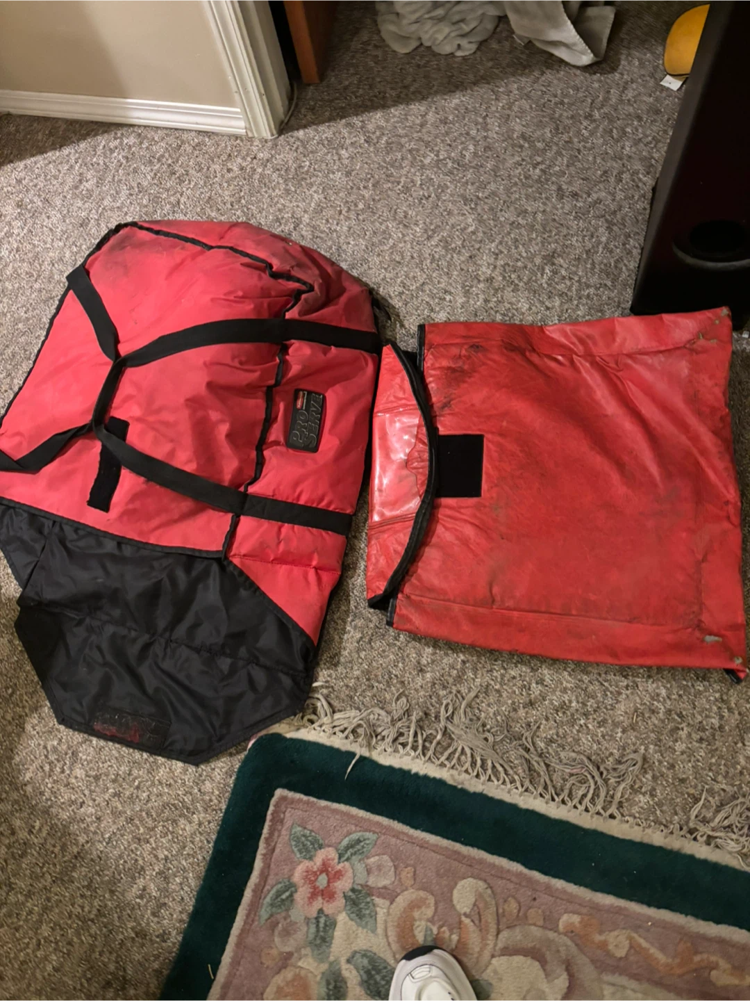 Pro-Seal Red Insulated Delivery Bags