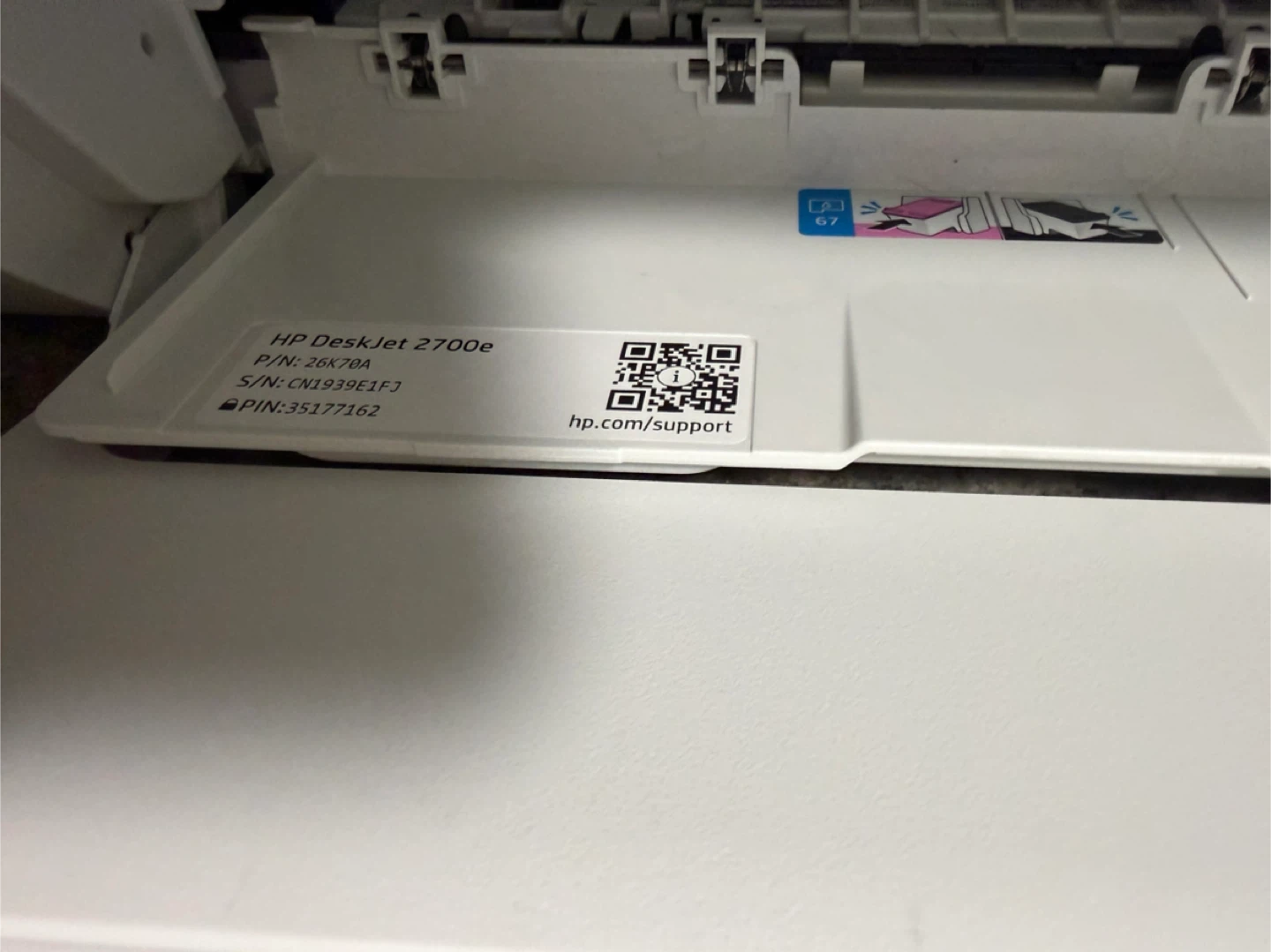 HP DeskJet 2700e All-in-One Printer - photo 4