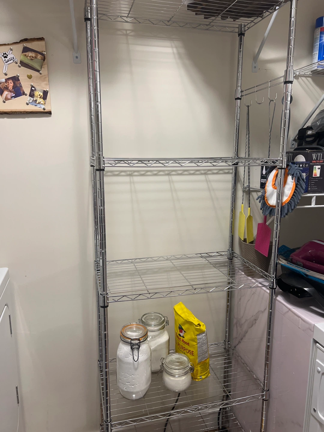 Metal Wire Shelving Unit - photo 2