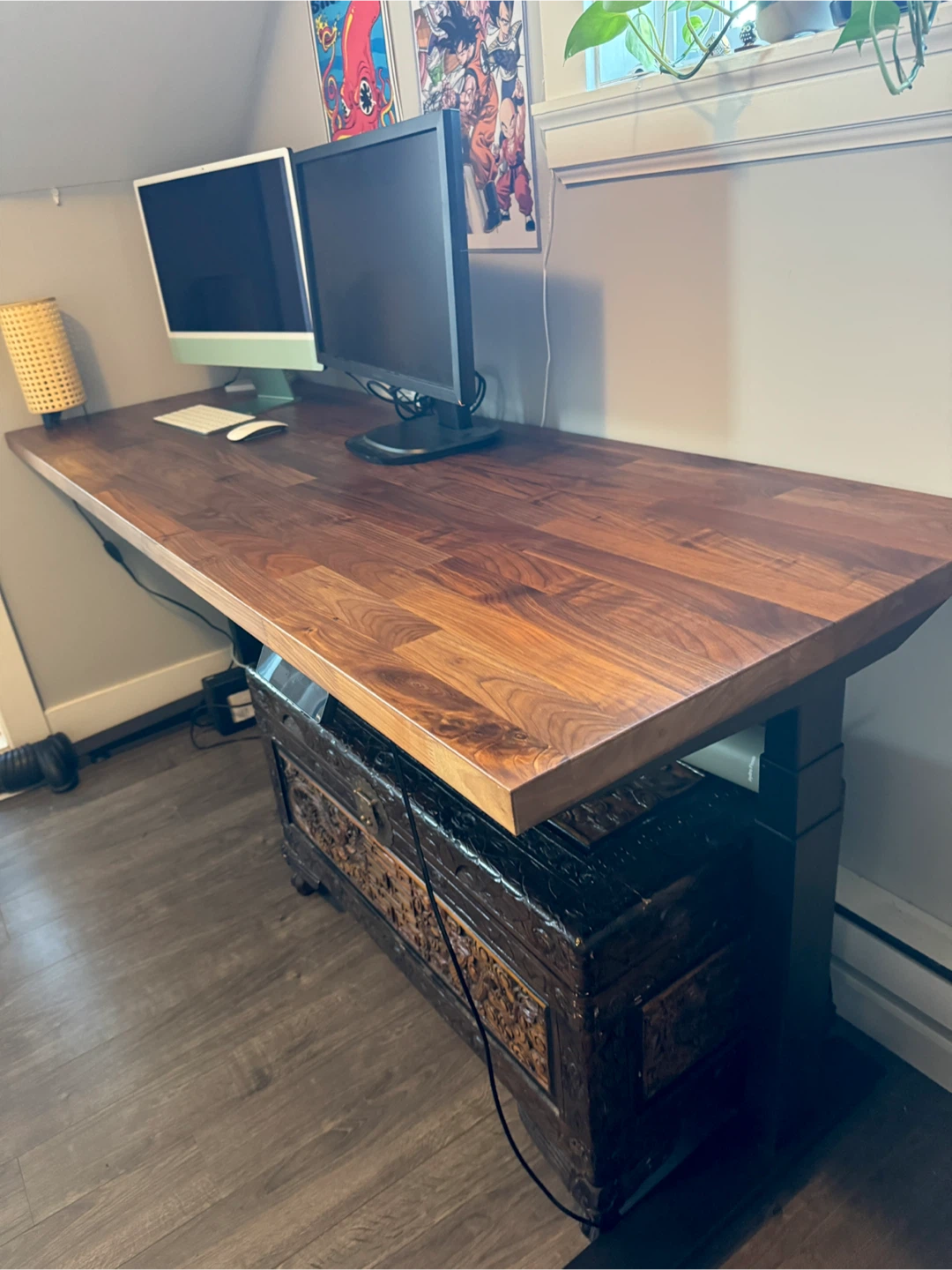 Ergonomic Standing Desk🏆 (spacious wooden surface) - photo 2
