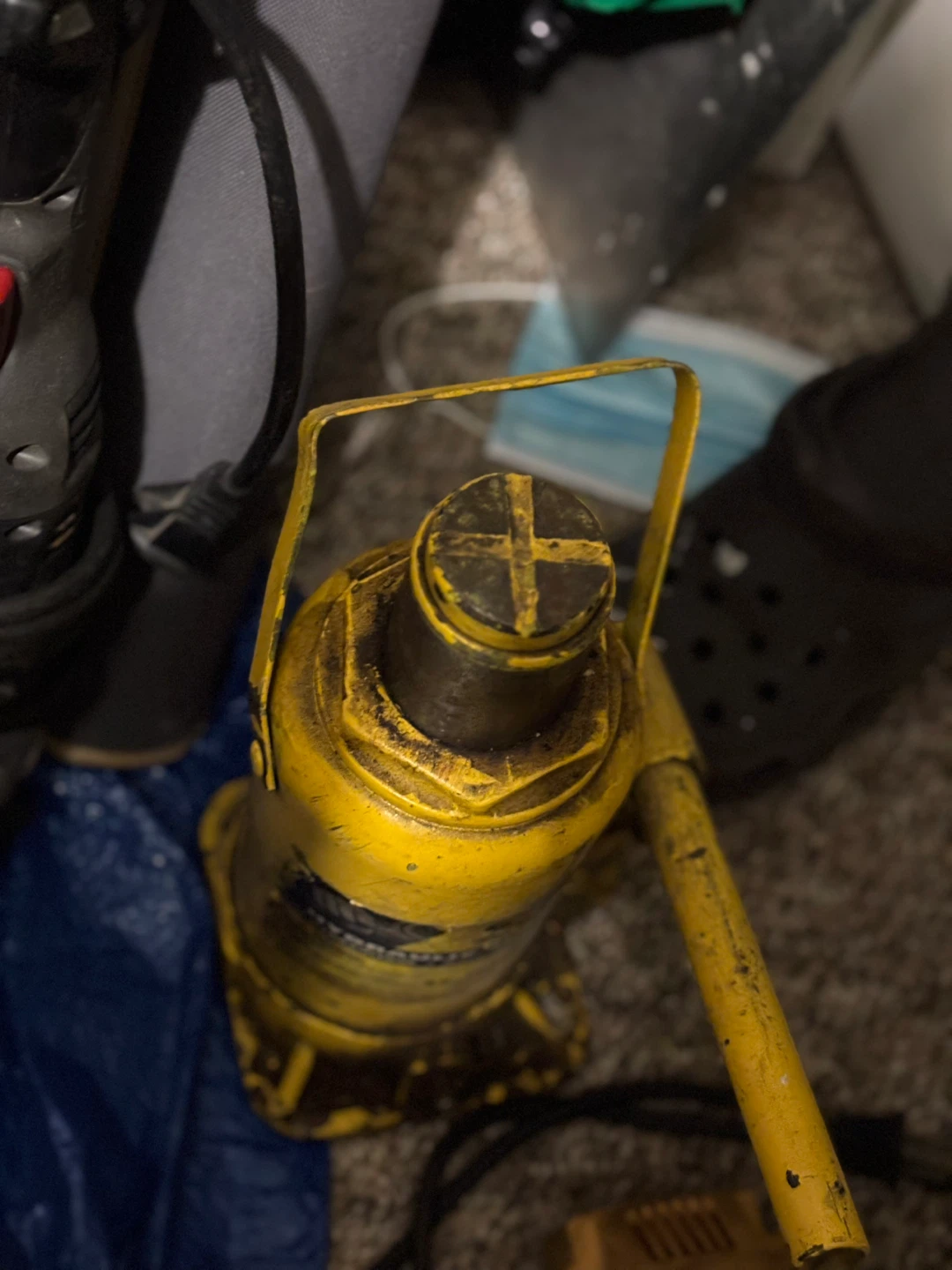 Yellow Bottle Jack