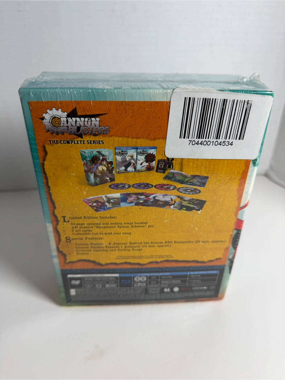 Cannon Busters The Complete Series Blu-ray/DVD Set - photo 2