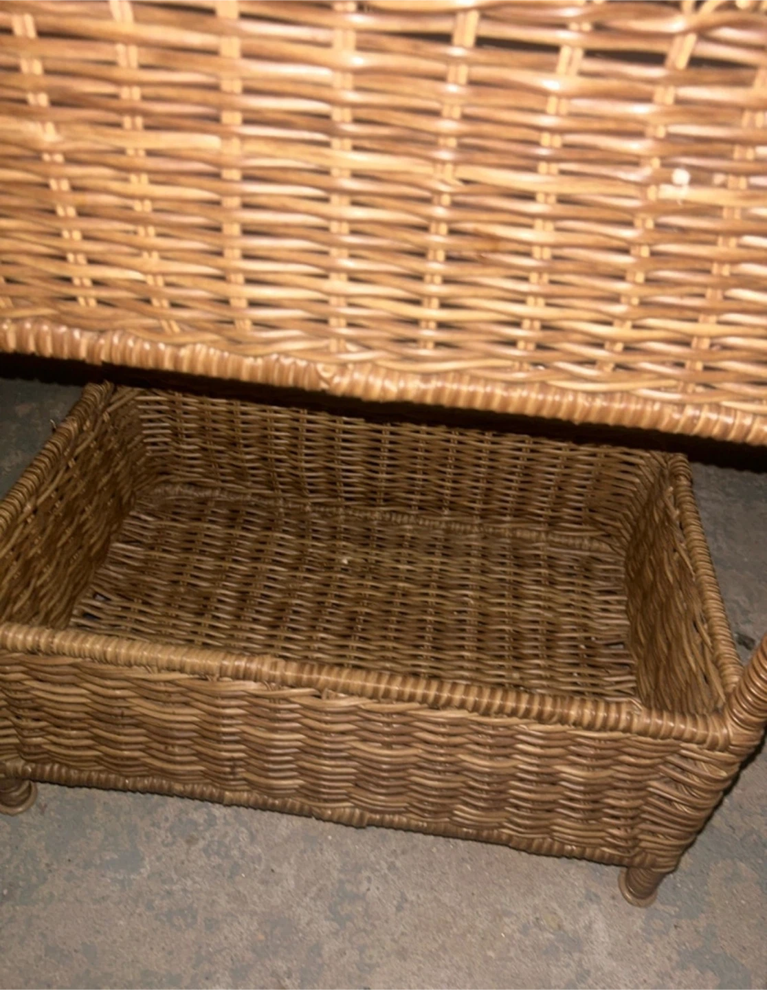 WOODEN BASKET STORAGE - photo 2