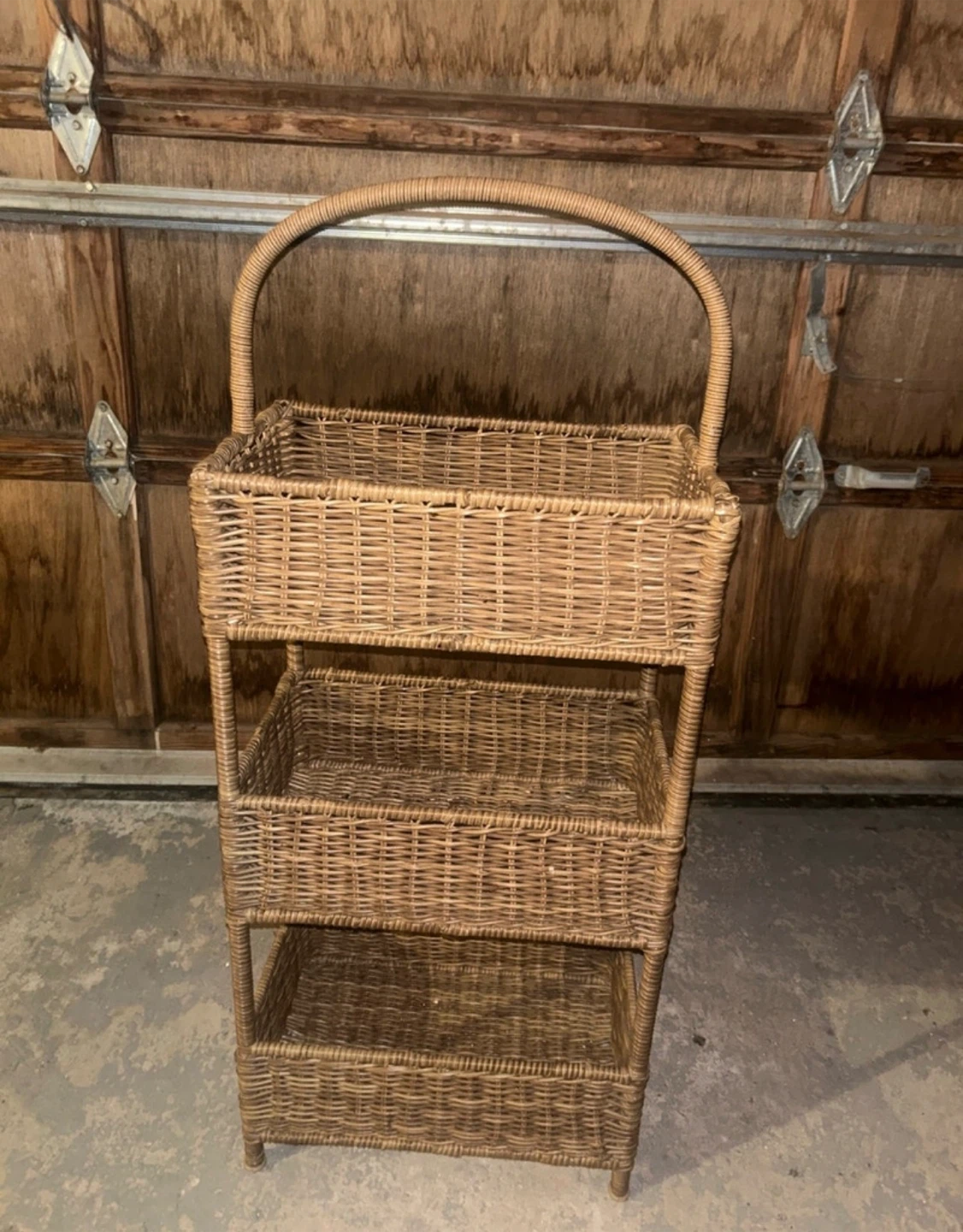 WOODEN BASKET STORAGE
