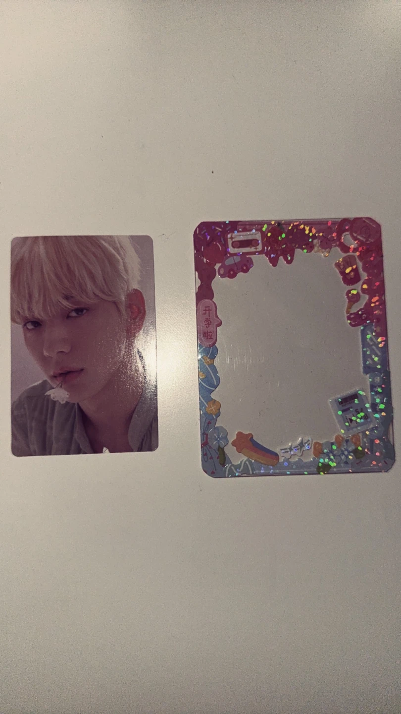 TXT Sweet Desire Photocards and Frame
