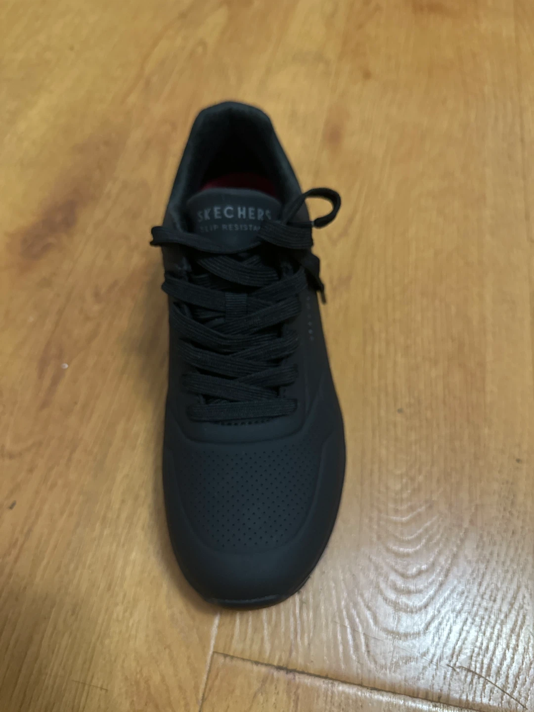 Skechers Black Slip Resistant Sneakers