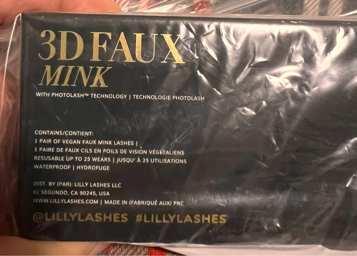 Lilly Lashes Fake Eye Lashes - Mink 3D Faux - photo 2