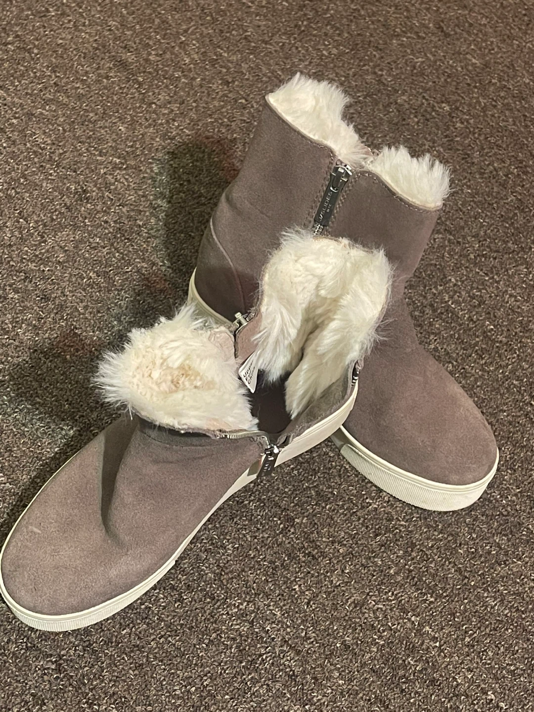 J/Slides NYC Women's Fur Lined Ankle Boots - photo 2