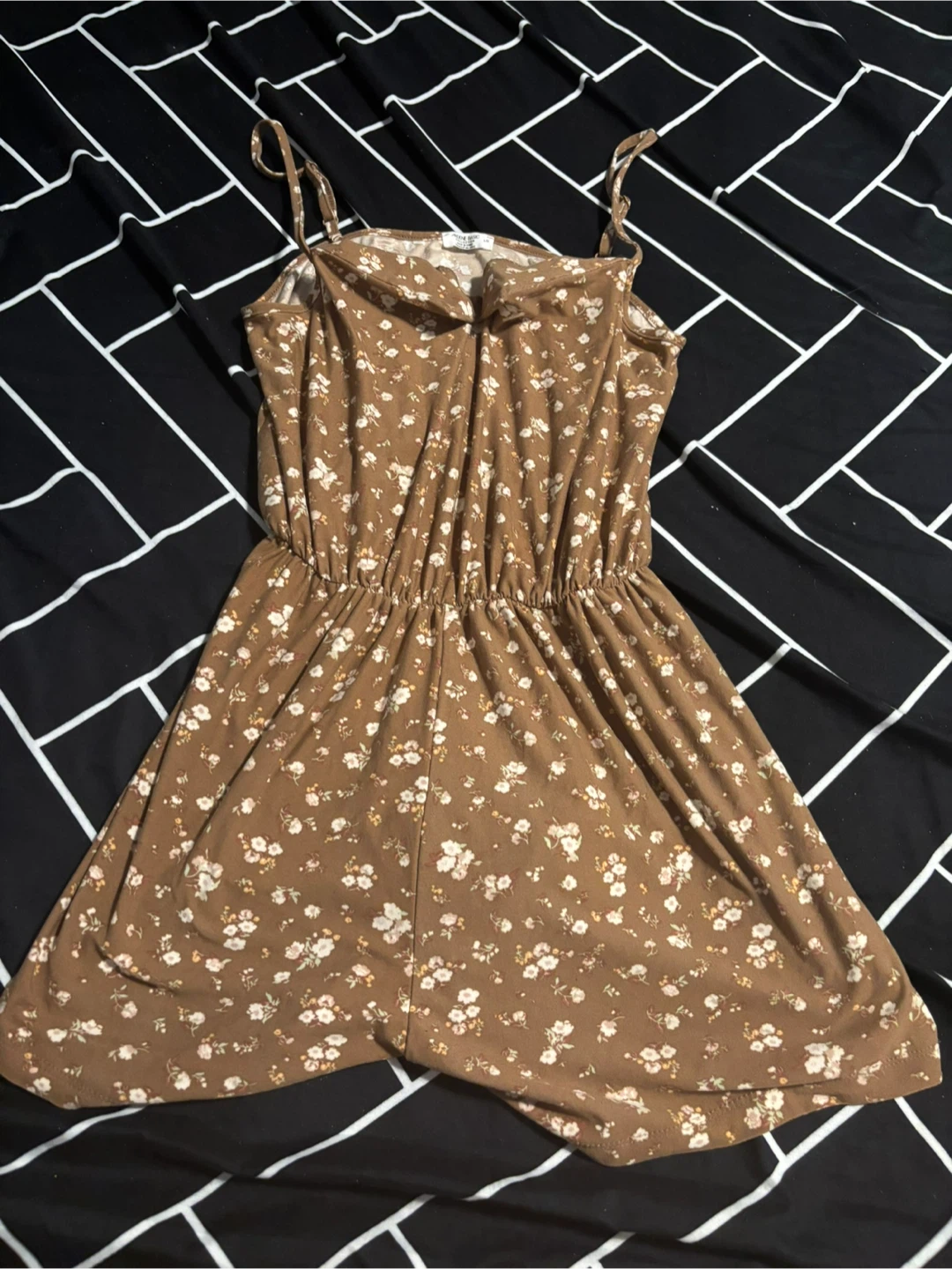 Ardene Basic Floral Romper L/G