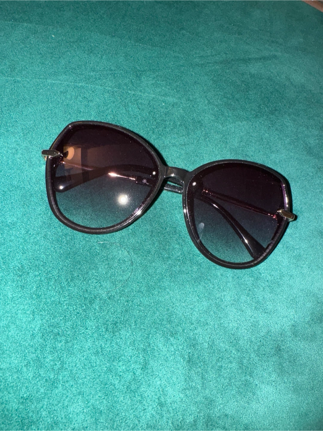 Oversized Black Sunglasses