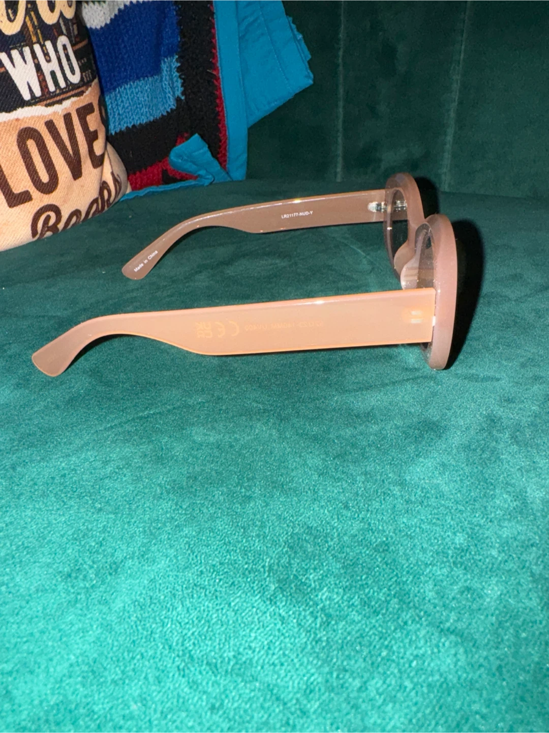 Pink Oval Sunglasses - photo 3