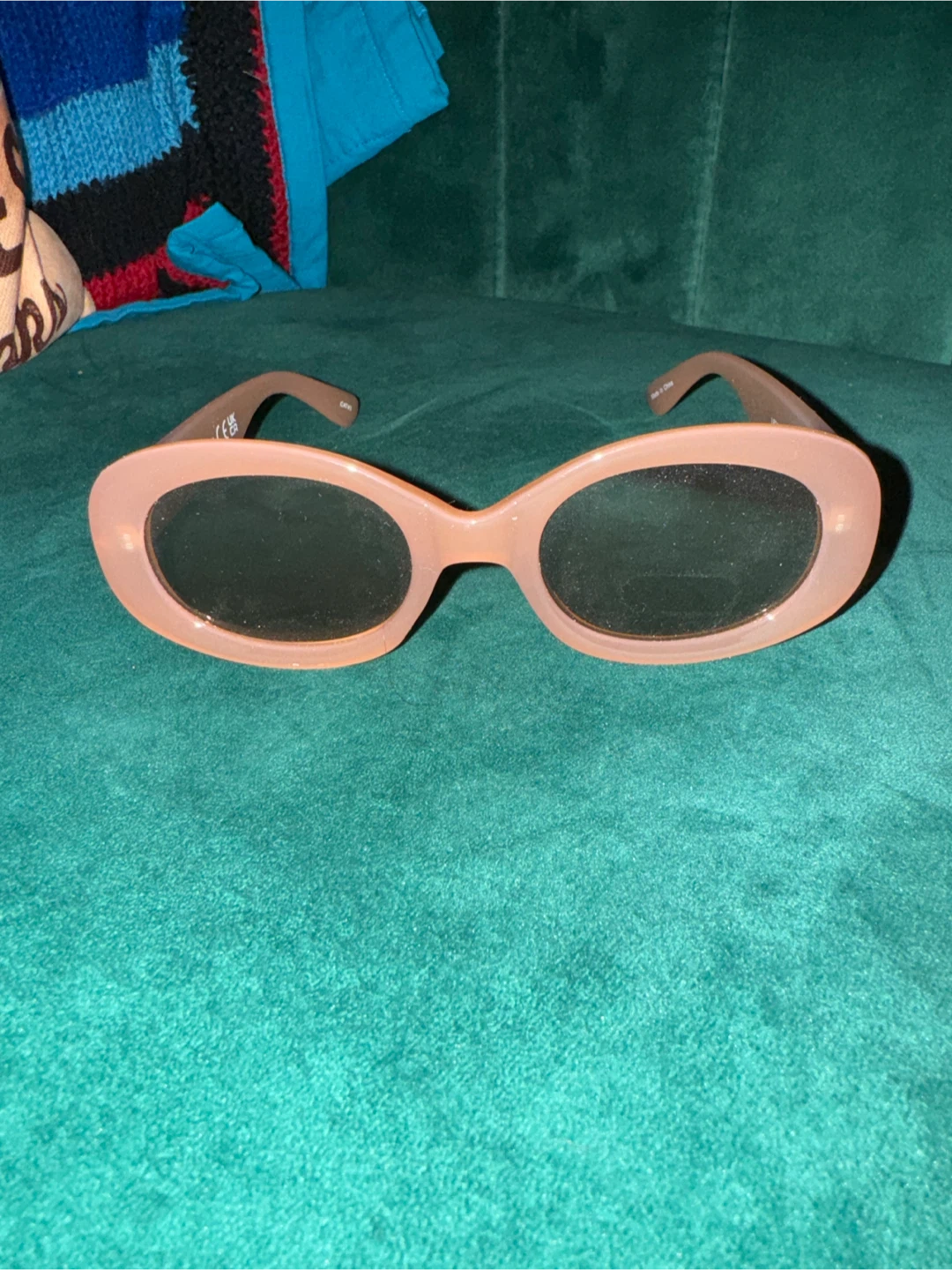 Pink Oval Sunglasses - photo 4