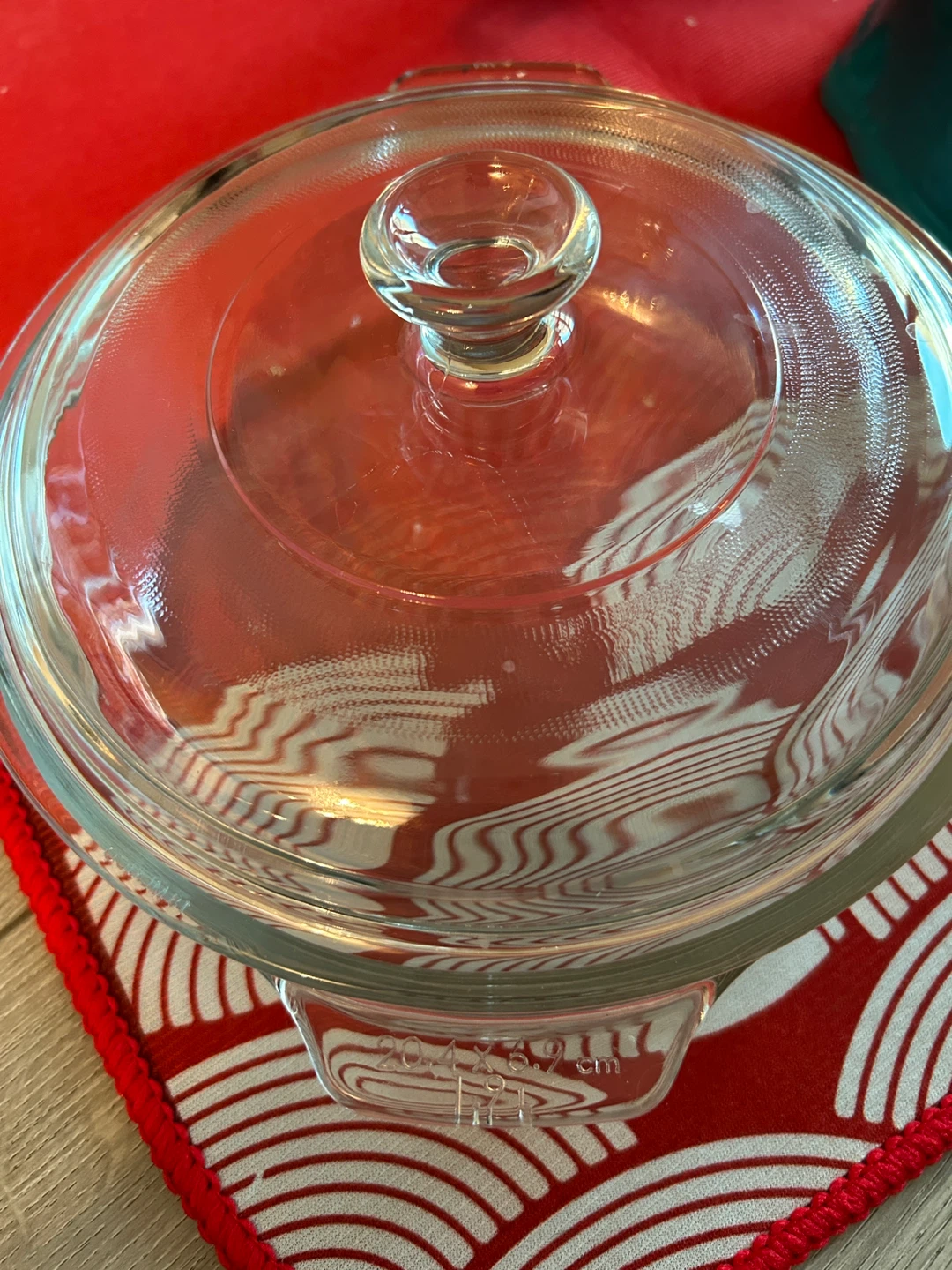 Pyrex Glass Casserole Dish with Lid - photo 2