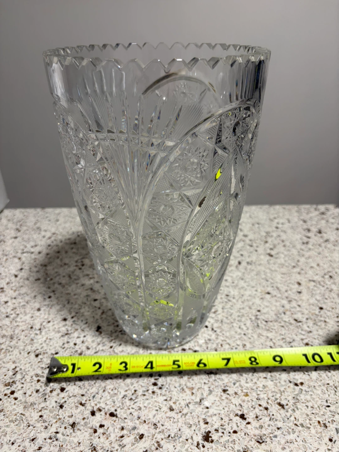 Crystal Cut Glass Vase - photo 2