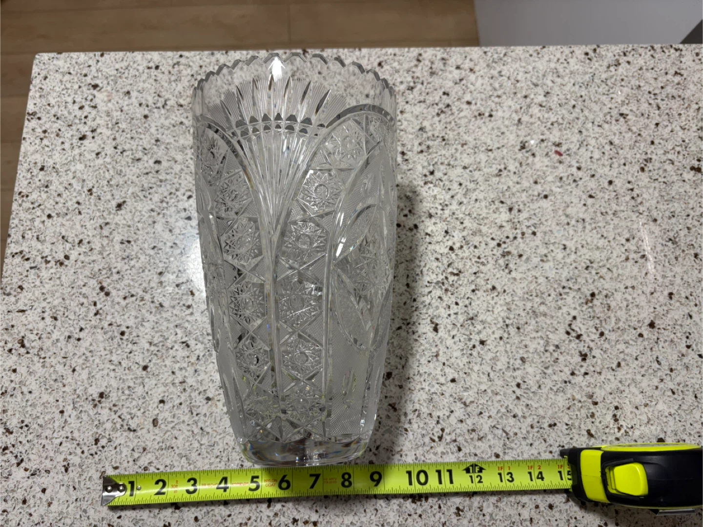 Crystal Cut Glass Vase - photo 3
