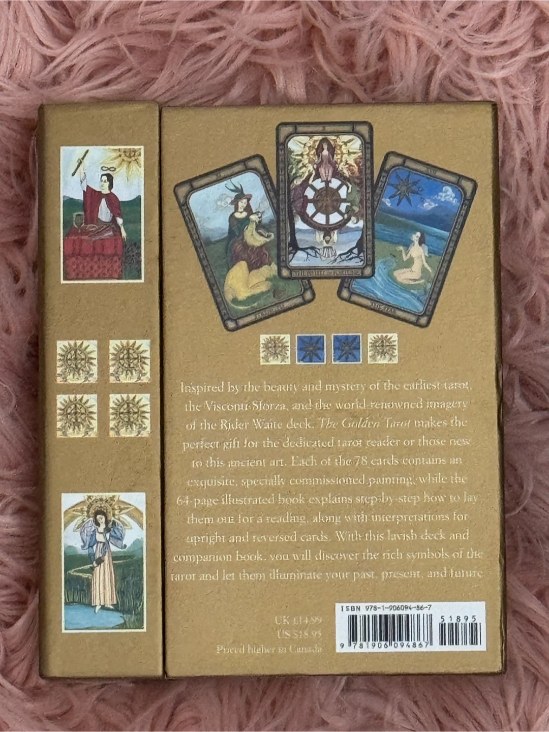 The Golden Tarot Complete Kit with Illustrated Book - photo 5