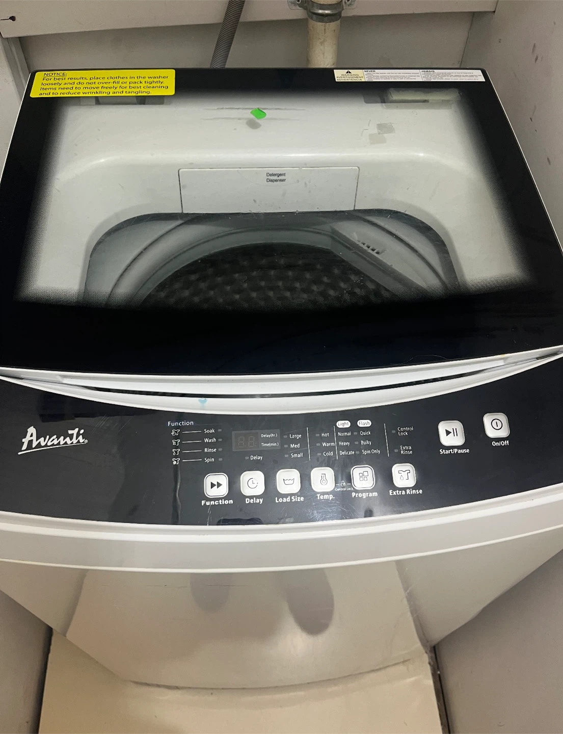 Avanti Top Load Washing Machine - photo 3