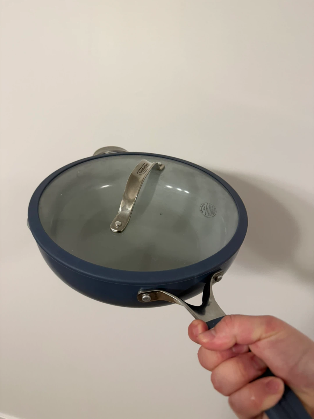 Tramontina Tri-Ply Clad none stick pan with Lid and accessories