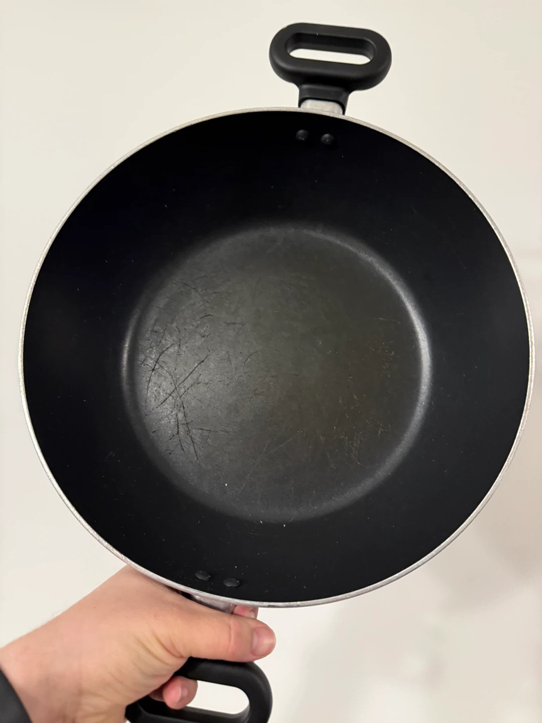 I grab from India 32cm Non and never stick frying pan