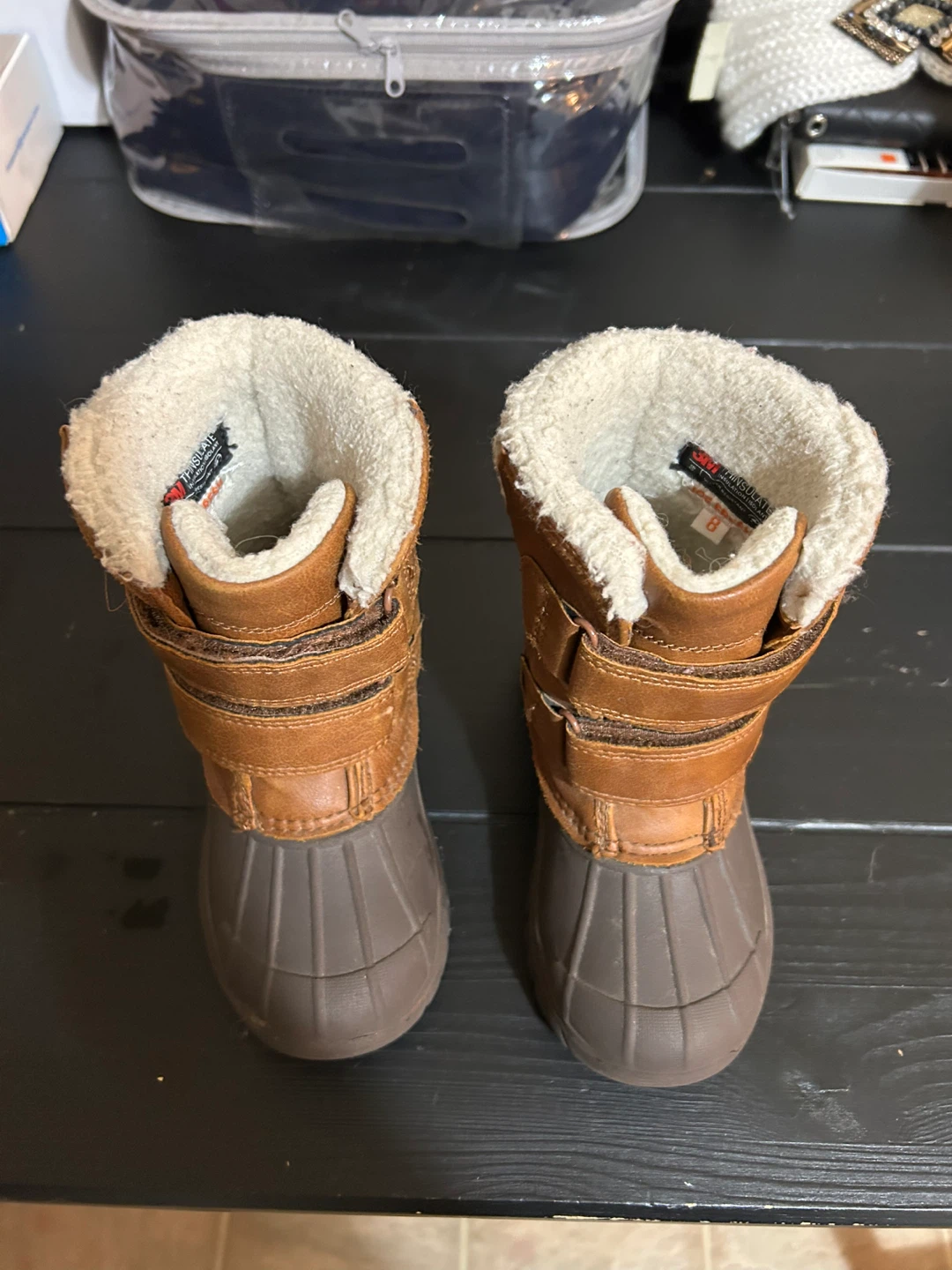 Joe Fresh Toddler Boys Winter Boots Size 8 - photo 2
