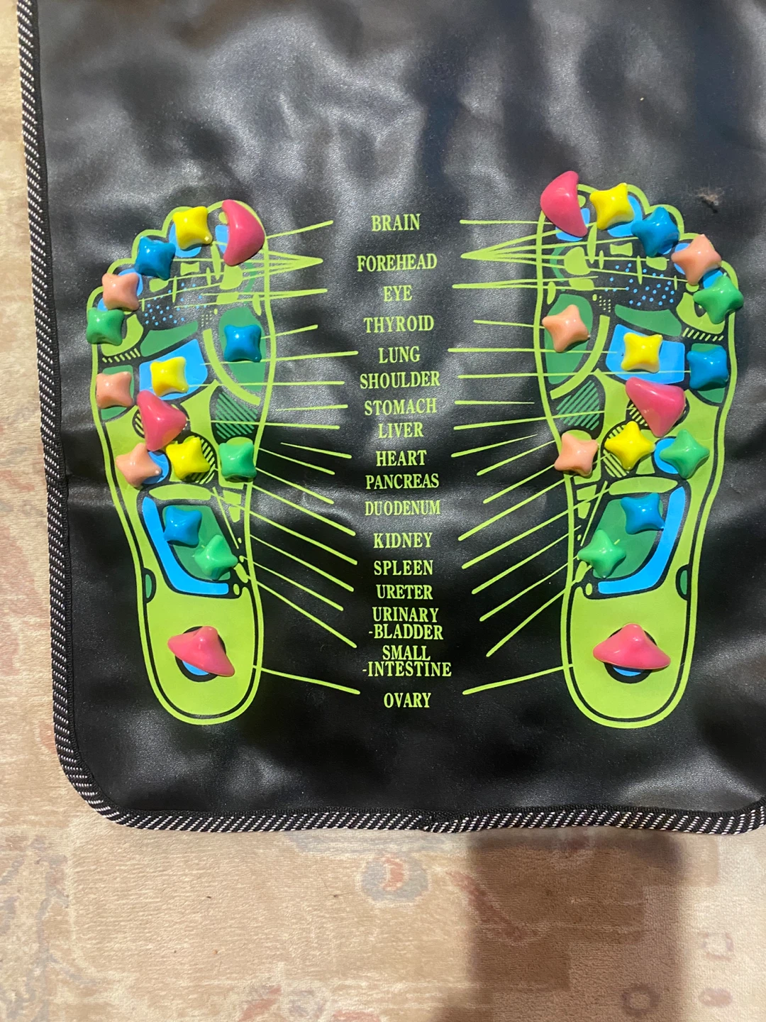 🏆Acupressure Foot Massage Mat with Plastic Stones - photo 2