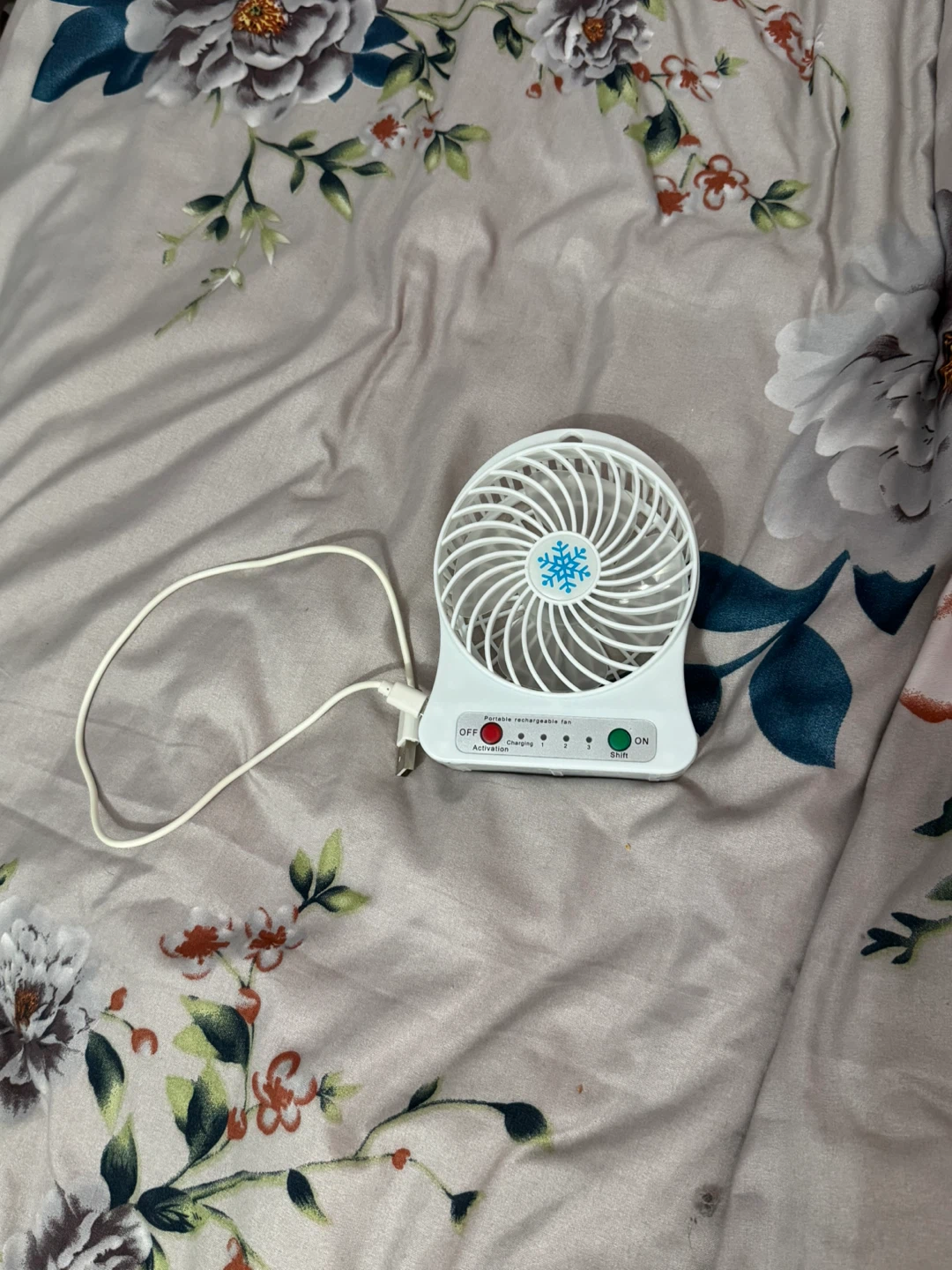 Portable Rechargeable Fan