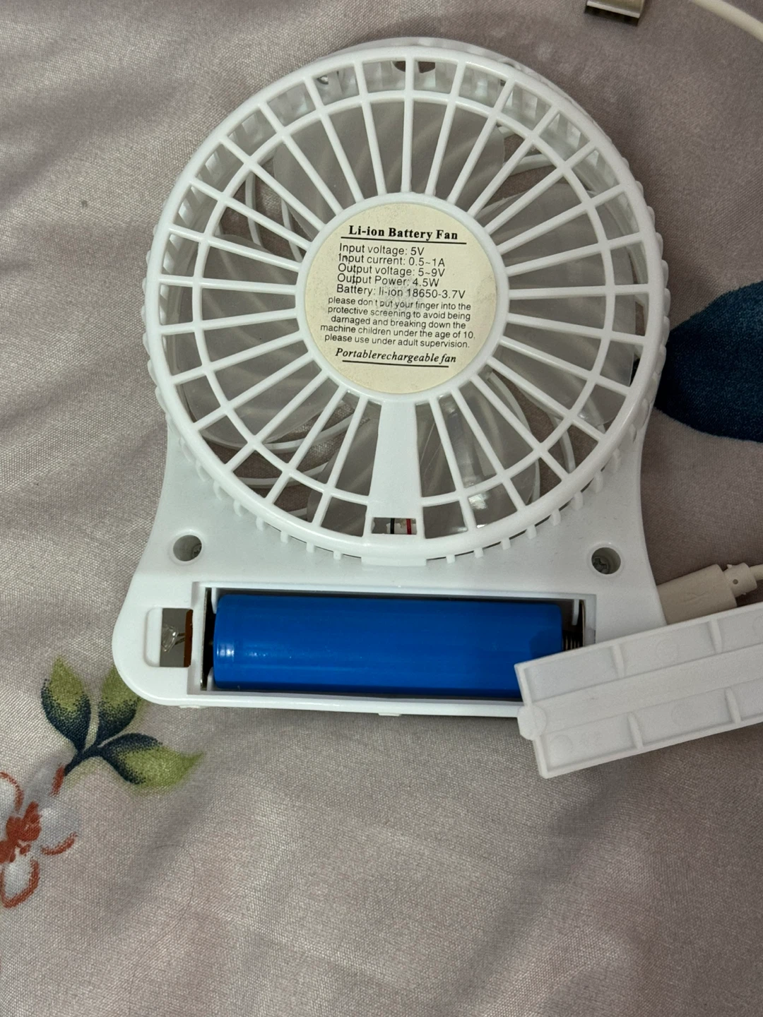 Portable Rechargeable Fan - photo 5