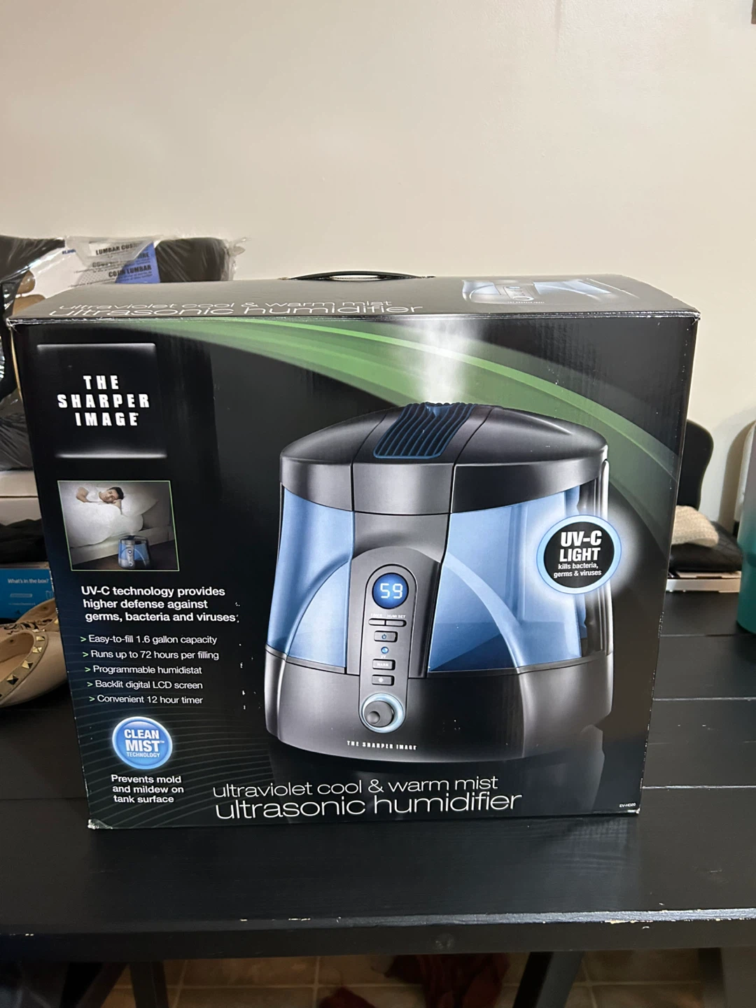 The Sharper Image Ultrasonic Cool & Warm Mist Humidifier - photo 5