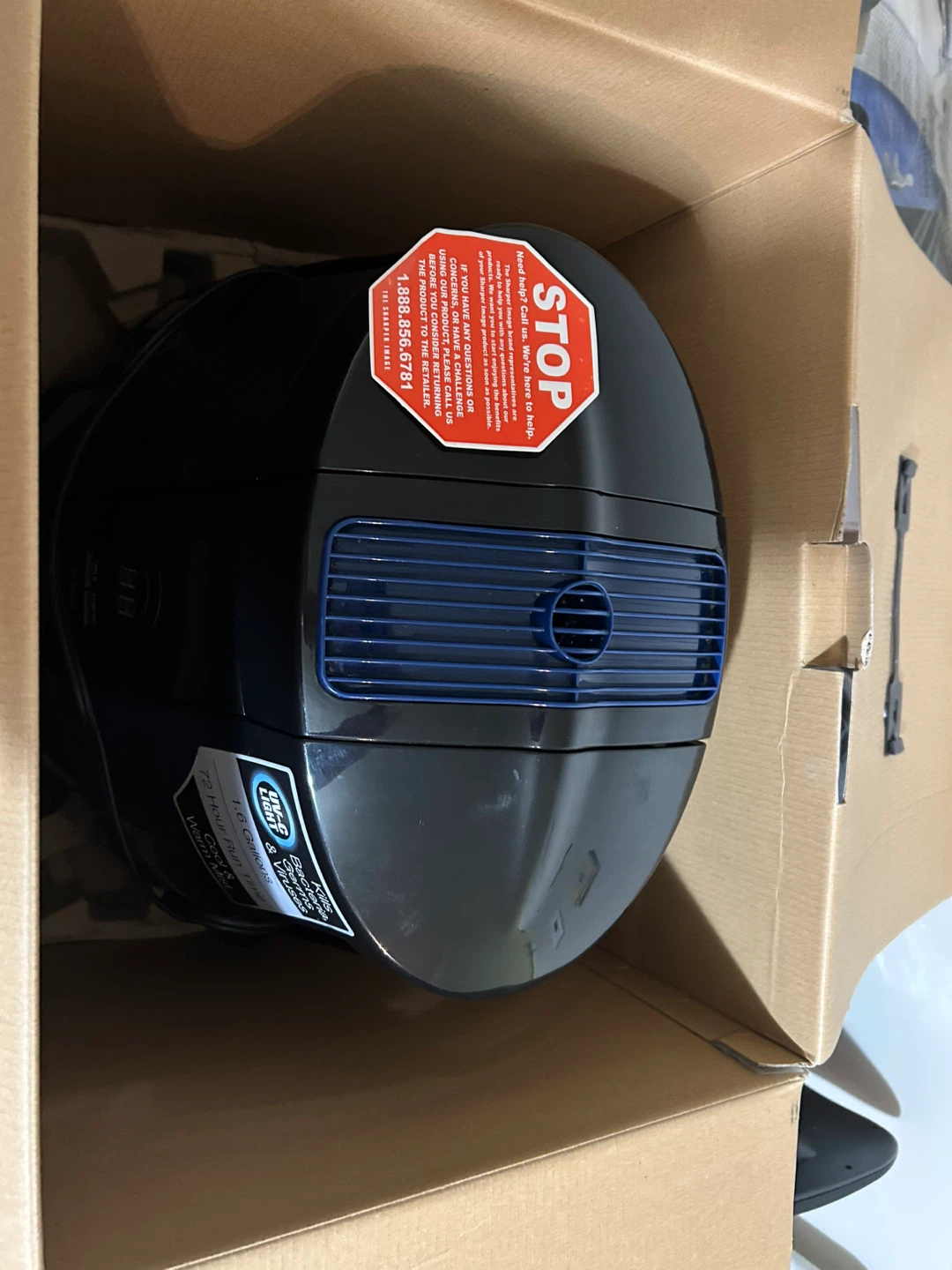 The Sharper Image Ultrasonic Cool & Warm Mist Humidifier - photo 4