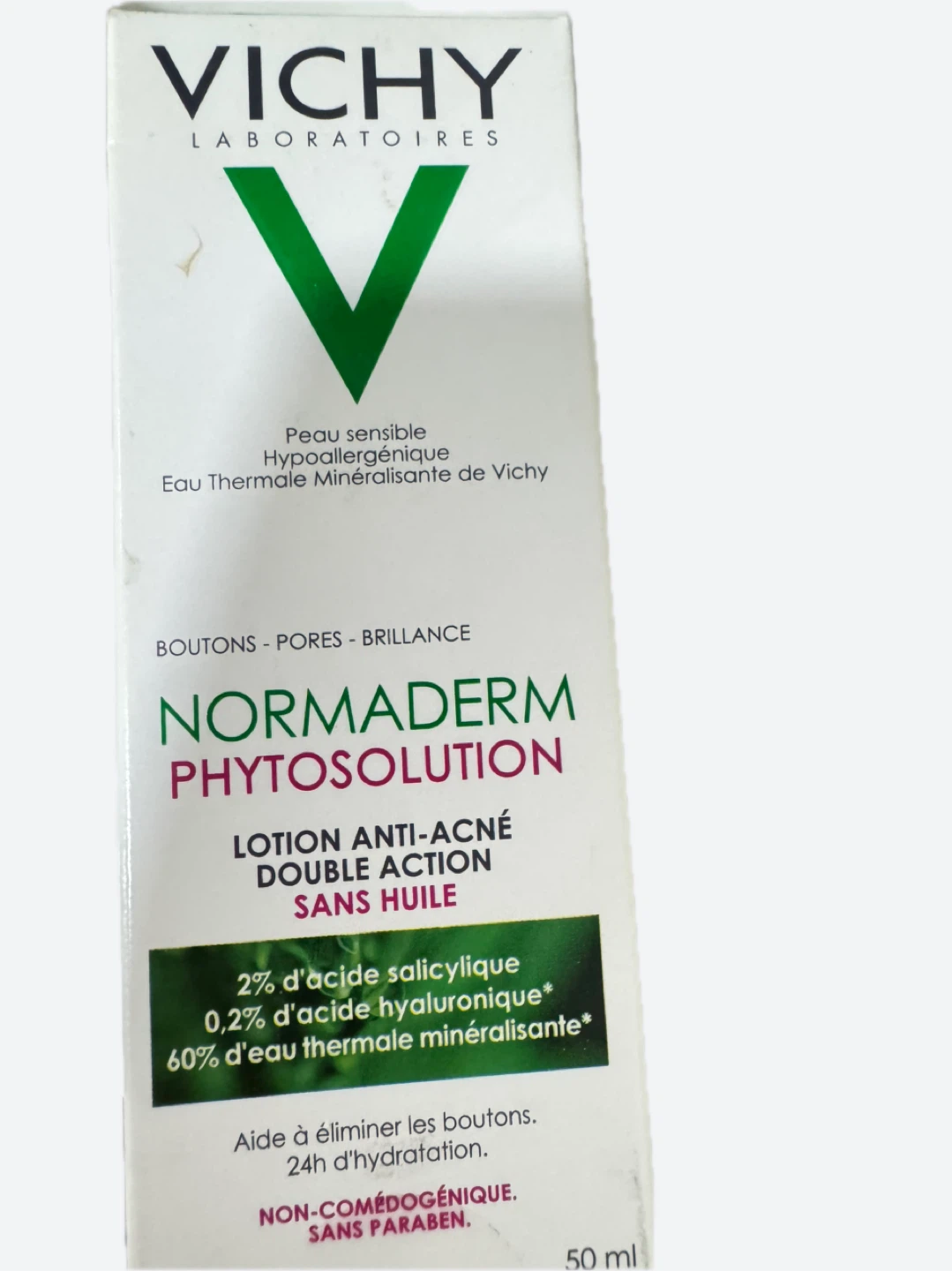 Vichy Normaderm Lotion Anti-Acne Double Action Sans Huile 50ml