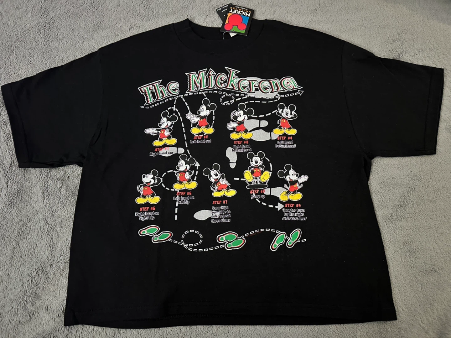 Vintage Black Mickey Mouse "The Mickerena" T-Shirt