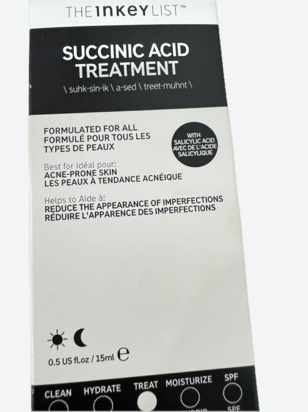 The INKEY List Succinic Acid Treatment 15ml