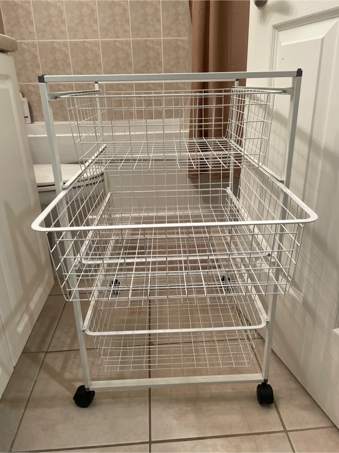 White rolling organizer - photo 2